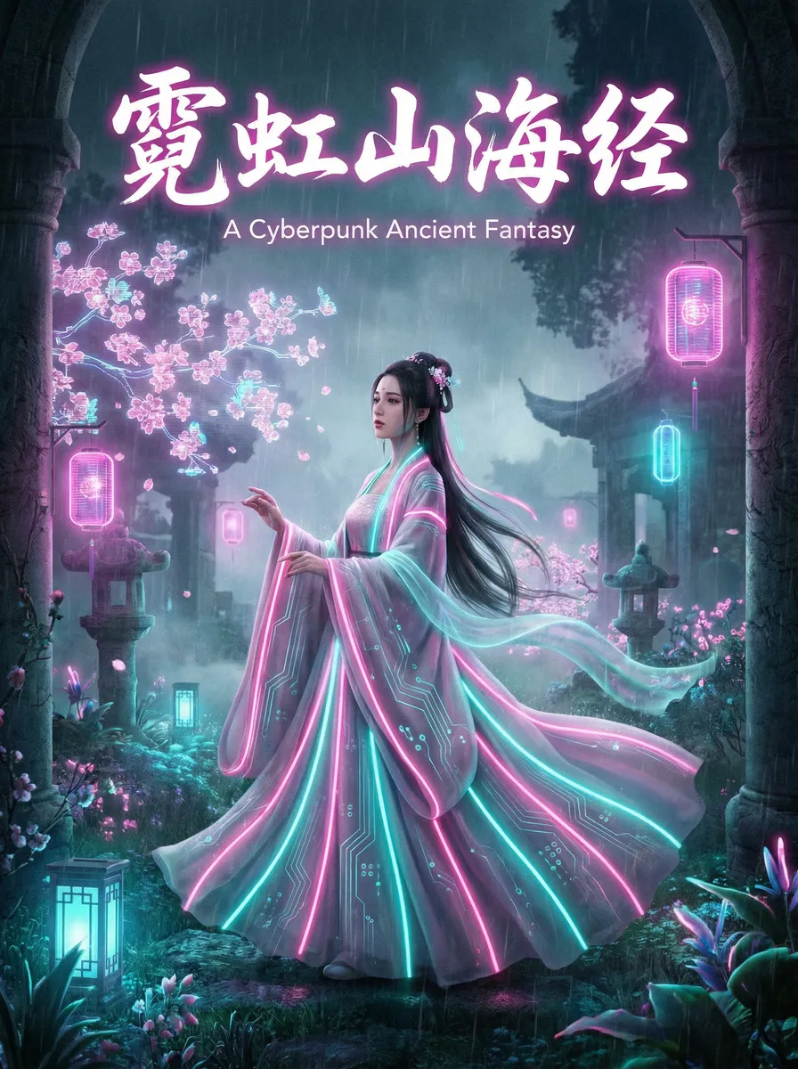 午夜理论在线观看不卡大地影院 古风奇缘短剧 - 霓虹山海经海报